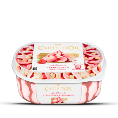 Gelado Carte D’Or Morango & Merengue 900ml